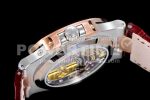 Patek Philippe Nautilus 5712 SS/RG PF Best Edition Gray Dial on Brown Croco Strap A23J Super Clone Watch - Image 7