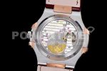 Patek Philippe Nautilus 5712 SS/RG PF Best Edition Gray Dial on Brown Croco Strap A23J Super Clone Watch - Image 8