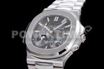 Patek Philippe Nautilus 5712 SS PF Best Edition Gray Dial on SS Bracelet A23J Super Clone Watch - Image 3