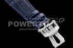 Patek Philippe Nautilus 5712 SS PF Best Edition Blue Dial on Blue Leather Strap A23J Super Clone Watch - Image 9