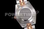 Rolex DateJust 41mm Jumbo SS/RG TWF Roman Scale Full Paved Diamonds Dial and Jubilee Bracelet Super Clone Watch - Image 11