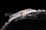 Rolex DateJust 41mm Jumbo SS/RG TWF Full Paved Diamonds Dial and Jubilee Bracelet Super Clone Watch - Image 9