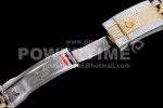 Rolex DateJust 41mm Jumbo SS/YG TWF Roman Scale Full Paved Diamonds Dial and Jubilee Bracelet Super Clone Watch - Image 9