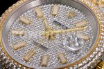 Rolex DateJust 41mm Jumbo SS/YG TWF Full Paved Diamonds Dial and Jubilee Bracelet Super Clone Watch - Image 7