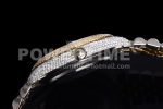 Rolex DateJust 41mm Jumbo SS/YG TWF Full Paved Diamonds Dial and Jubilee Bracelet Super Clone Watch - Image 10