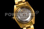 Rolex DateJust 41mm Jumbo YG TWF Roman Scale Full Paved Diamonds Dial and Bracelet Super Clone Watch - Image 12