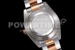 Rolex DateJust 41mm Jumbo SS/RG TWF Roman Scale Full Paved Diamonds Dial and Bracelet Super Clone Watch - Image 10