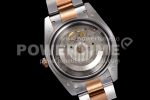 Rolex DateJust 41mm Jumbo SS/RG TWF Roman Scale Full Paved Diamonds Dial and Bracelet Super Clone Watch - Image 12