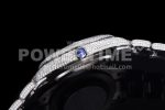 Rolex DateJust 41mm Jumbo SS TWF Roman Scale Full Paved Diamonds Dial and Bracelet Super Clone Watch - Image 12