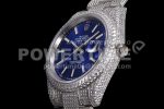 Rolex DateJust 41mm White Diamond Bezel SS TWF Best Edition Blue Dial SS Bracelet Super Clone Watch - Image 10