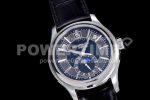 Patek Philippe Annual Calendar 5205G GRF Best Edition Gray Dial on Black Leather Strap A324 Super Clone Watch - Image 2