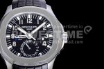 Patek Philippe Aquanaut 5164A SS GRF Best Edition Black Dial on Black Rubber Strap A324 Super Clone Watch V2 - Image 4