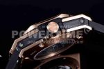 Hublot Big Bang Unico Sang Bleu RG HBF Blue/Gold Skeleton Dial on Blue Gummy Strap HUB1213 Super Clone Watch - Image 7