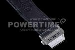 Hublot Big Bang Unico Sang Bleu SS Full Diamonds HBF Skeleton Dial on Black Gummy Strap HUB1213 Super Clone Watch - Image 9