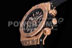 Hublot Big Bang Unico RG ZF 1:1 Best Edition Skeleton Dial on Black Rubber Strap A1280 Super Clone Watch - Image 6