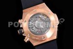 Hublot Big Bang Unico RG ZF 1:1 Best Edition Skeleton Dial on Black Rubber Strap A1280 Super Clone Watch - Image 7