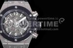 Hublot Big Bang Unico Titanium Ceramic ZF 1:1 Best Edition Skeleton Dial on Black Rubber Strap A1280 Super Clone Watch - Image 4