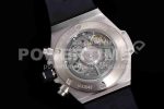 Hublot Big Bang Unico Titanium Ceramic ZF 1:1 Best Edition Skeleton Dial on Black Rubber Strap A1280 Super Clone Watch - Image 7