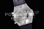 Hublot Big Bang Unico Rainbow King SS 45mm ZF 1:1 Best Edition on Rainbow Gummy Strap A1242 Super Clone Watch - Image 7