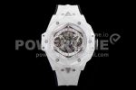 Hublot Replica Watches Big Bang Sang Bleu II 418.HX.2001.RX.MXM21 White Ceramic ZF A1240 1:1 Fake watches Super Clone Watch
