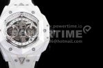 Hublot Replica Watches Big Bang Sang Bleu II 418.HX.2001.RX.MXM21 White Ceramic ZF A1240 1:1 Fake watches Super Clone Watch - Image 4