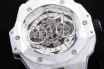Hublot Replica Watches Big Bang Sang Bleu II 418.HX.2001.RX.MXM21 White Ceramic ZF A1240 1:1 Fake watches Super Clone Watch - Image 5