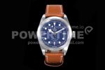 Tudor Black Bay 41 LF 1:1 Best Edition Blue Dial on Brown Leather Strap A2824 Super Clone Watch