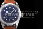 Tudor Black Bay 41 LF 1:1 Best Edition Blue Dial on Brown Leather Strap A2824 Super Clone Watch - Image 4