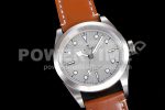 Tudor Black Bay 41 LF 1:1 Best Edition White Dial on Brown Leather Strap A2824 Super Clone Watch - Image 2