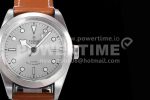 Tudor Black Bay 41 LF 1:1 Best Edition White Dial on Brown Leather Strap A2824 Super Clone Watch - Image 4