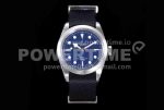 Tudor Black Bay 41 LF 1:1 Best Edition Blue Dial with Black Nylon Strap A2824 Super Clone Watch