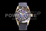 Tudor Heritage Black Bay Bronze Gray XF 1:1 Best Edition on Leather Strap A5612 Super Clone Watch V3