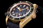 Tudor Heritage Black Bay Bronze Gray XF 1:1 Best Edition on Leather Strap A5612 Super Clone Watch V3 - Image 6
