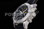 Breitling Avenger Chrono SS TF 1:1 Best Edition Black Dial on Black Nylon Strap A7750 Super Clone Watch - Image 6