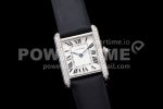 Cartier CAR0534A – Cartier Tank Must Small Dia SBlk SS/LE Wht K11 Sw Qtz Super Clone Watch - Image 2