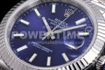 Rolex DateJust 41 126300 904L SS VSF 1:1 Best Edition Blue Dial on Oyster Bracelet VS3235 Super Clone Watch - Image 6