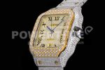 Cartier TW-Santos Gypsophila Super Clone Watch - Image 6