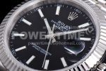 Rolex DateJust 41 126334 JDF 1:1 Best Edition 904L Steel Black Dial on SS Jubilee Bracelet VR3235 Super Clone Watch - Image 6