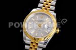Rolex DateJust 41 126333 SS/YG JDF 1:1 Best Edition 904L Steel Gray Stick Dial on SS/YG Jubilee Bracelet VR3235 Super Clone Watch - Image 3
