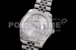 Rolex DateJust 41 126334 NTF 1:1 Best Edition 904L Steel Silver Stick Dial on Jubilee Bracelet VR3235 Super Clone Watch - Image 3