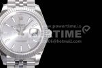 Rolex DateJust 41 126334 NTF 1:1 Best Edition 904L Steel Silver Stick Dial on Jubilee Bracelet VR3235 Super Clone Watch - Image 4