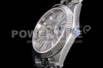 Rolex DateJust 41 126334 NTF 1:1 Best Edition 904L Steel Silver Stick Dial on Jubilee Bracelet VR3235 Super Clone Watch - Image 9