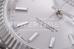 Rolex DateJust 41 126334 NTF 1:1 Best Edition 904L Steel Silver Stick Dial on Jubilee Bracelet VR3235 Super Clone Watch - Image 7