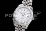 Rolex DateJust 41 126334 NTF 1:1 Best Edition 904L Steel White Stick Dial on Jubilee Bracelet VR3235 Super Clone Watch - Image 3