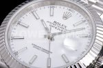 Rolex DateJust 41 126334 NTF 1:1 Best Edition 904L Steel White Stick Dial on Jubilee Bracelet VR3235 Super Clone Watch - Image 6