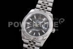 Rolex DateJust 41 126334 NTF 1:1 Best Edition 904L Steel Gray Stick Dial on Jubilee Bracelet VR3235 Super Clone Watch - Image 3