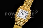 Cartier Panthère 27mm 8848F 1:1 Best Edition YG White Dial on YG Bracelet Ronda Quartz Super Clone Watch - Image 3