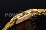 Cartier Panthère 27mm 8848F 1:1 Best Edition YG White Dial on YG Bracelet Ronda Quartz Super Clone Watch - Image 6