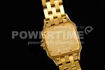 Cartier Panthère 27mm 8848F 1:1 Best Edition YG White Dial on YG Bracelet Ronda Quartz Super Clone Watch - Image 7