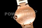 Cartier Ballon Bleu 33mm SS V6F 1:1 Best Edition White Dial Full paved diamonds bezel on SS Bracelet Ronda Quartz Super Clone Watch - Image 8